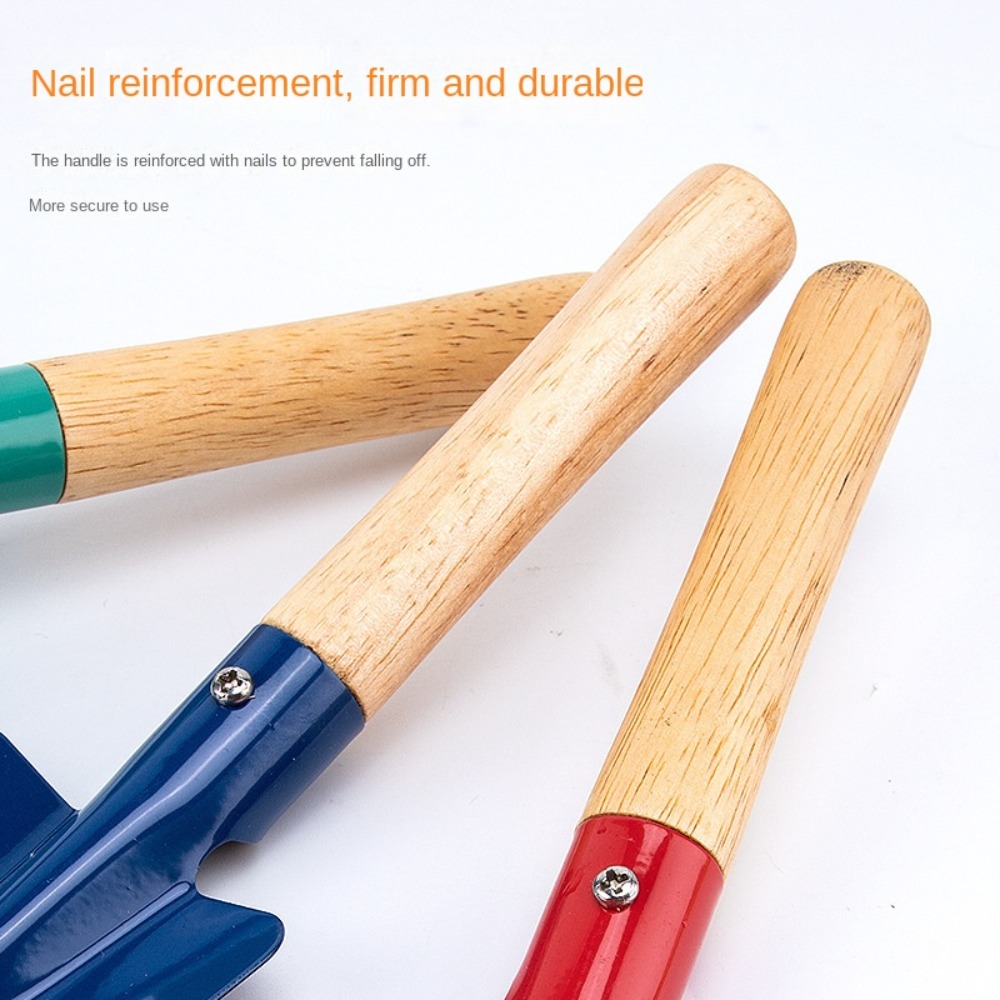 Spade Digging Fork - ชุดเครื่องมือทำสวน ชุดขุดทราย ชุดตักทรายสีสันสดใส จอบ ตะขอ คราด