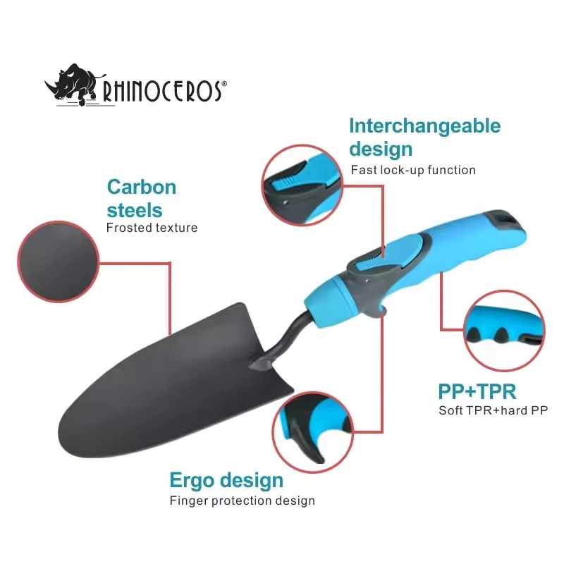 ชุดเครื่องมือทำสวน STLF Rhinoc - Spade Digging Fork บทวิจารณ์และราคา