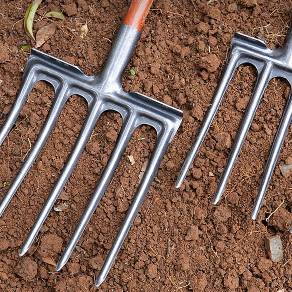 ส้อมขุดดินเหล็กกล้าคาร์บอนสูง  - Spade Digging Fork บทวิจารณ์และราคา