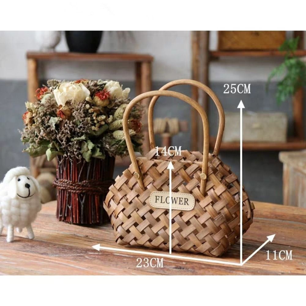 Willow หวายดอกไม้สาวตะกร้าสีเห - Gardening Tools Girls บทวิจารณ์และราคา