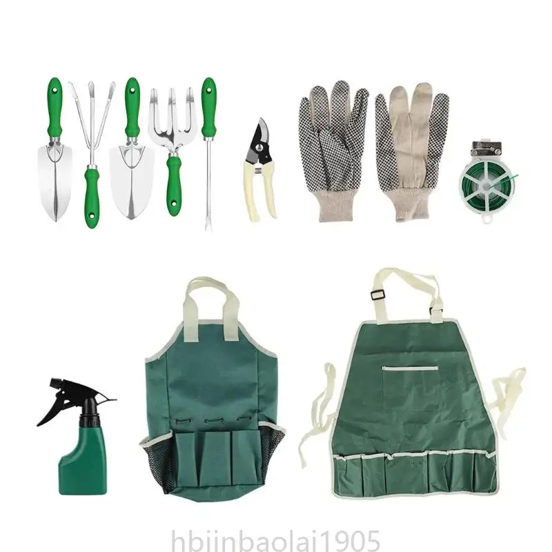 ชุดเครื่องมือทำสวนแบบพกพา 11 ช - Spade Digging Fork บทวิจารณ์และราคา